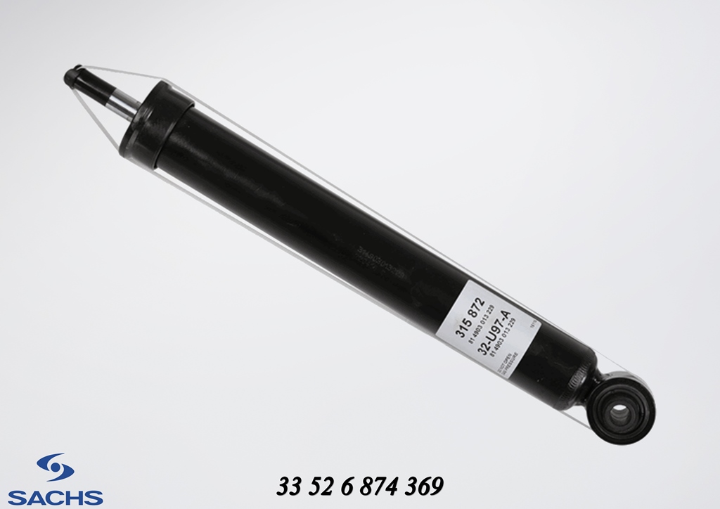 BMW F20 116i Rear Axle: Shock Absorber - BMW 1 / 2 / 3 / 4 Series ...